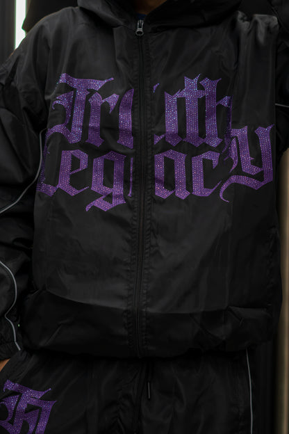 TRUTH LEGACY SET PURPLE W RHINESTONE New Drop
