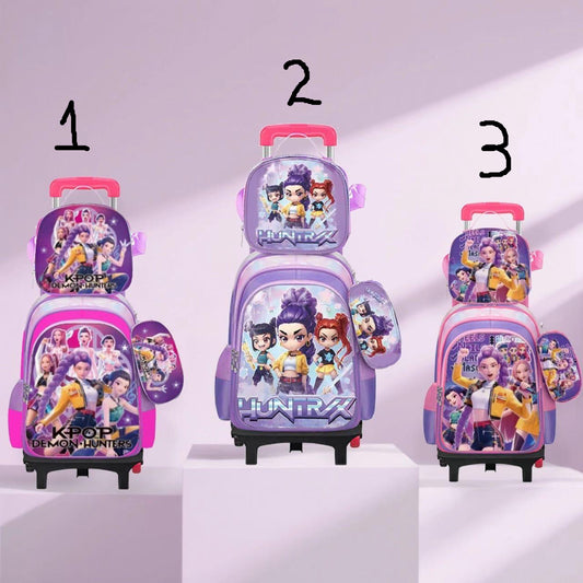 Set Escolar 3 piezas - K-POP Ruedas