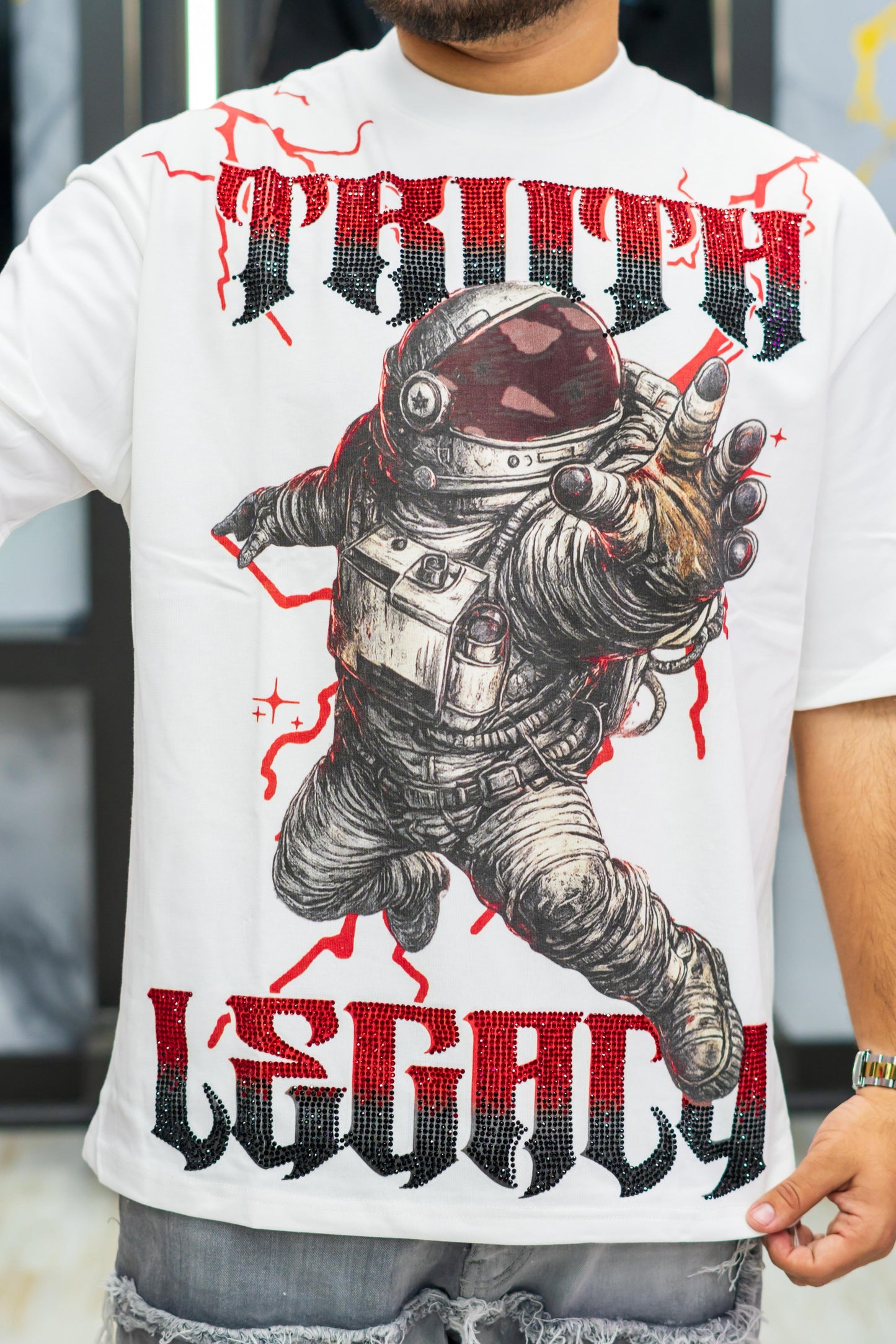 TRUTH LEGACY T Shirt Astronaut White