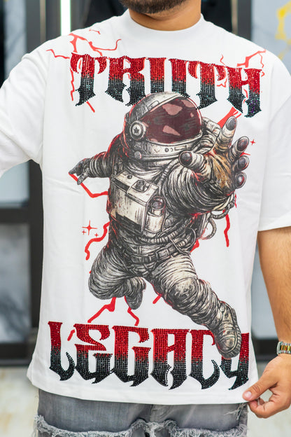 TRUTH LEGACY T Shirt Astronaut White