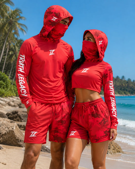 TRUTH LEGACY SET PLAYA ROJO CAMO HOMBRE O MUJER