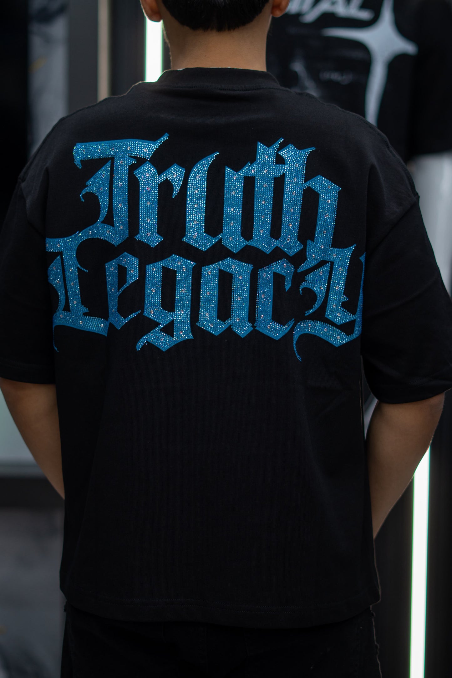 TRUTH LEGACY Basic Tee Black and Blue