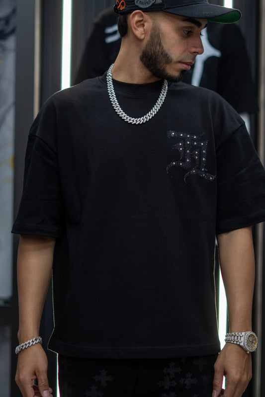 TRUTH LEGACY Basic Tee Black and Grey