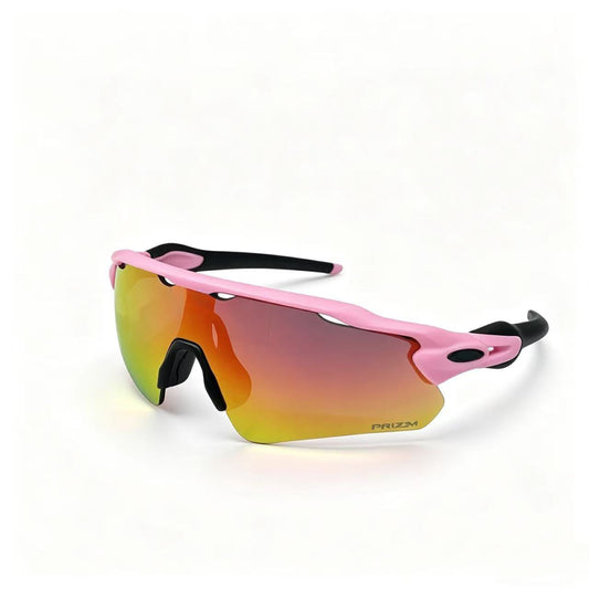 PRIZM Oakley rosado/ negro (lente tornasol)