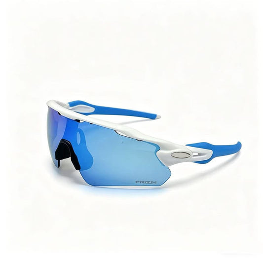 PRIZM Oakley blanco/ azul (lente azul)