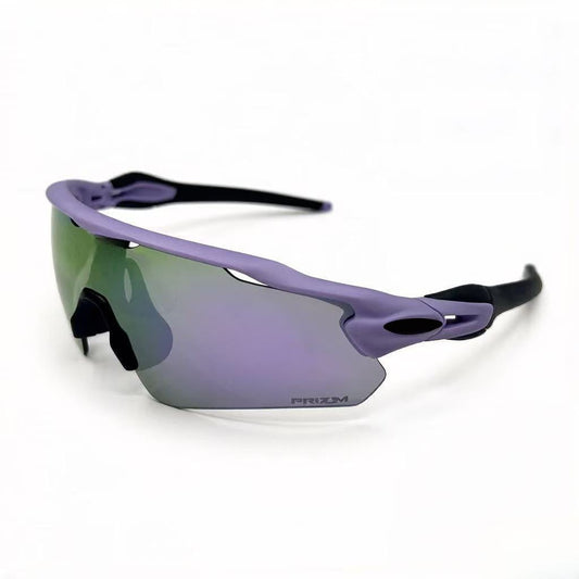 PRIZM Oakley violeta/ negro (lente verde con violeta)