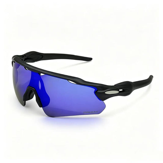 PRIZM Oakley negro (lente azul)