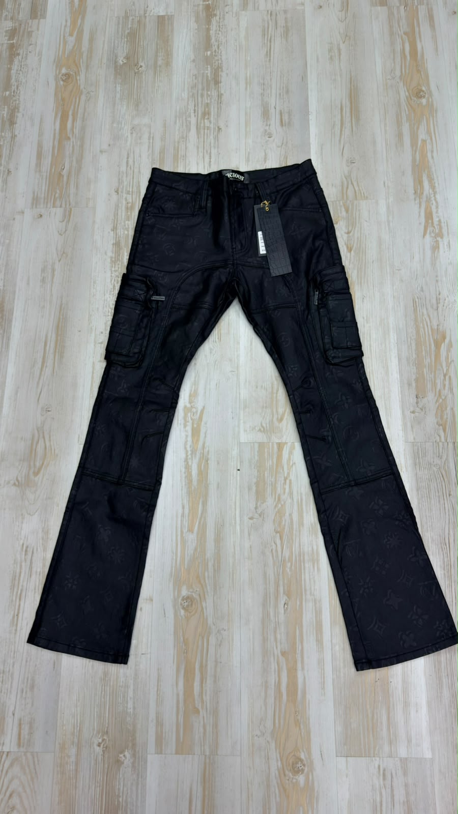 Vicious Denim LV leather