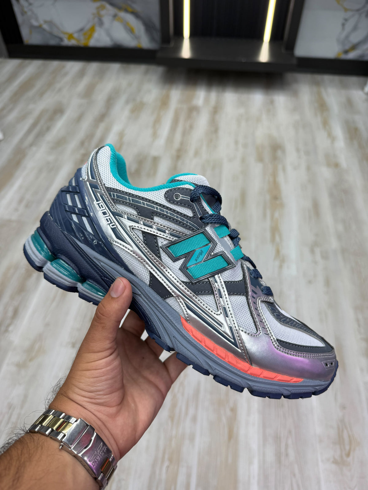 New Balance 1906 Turquesa Plata