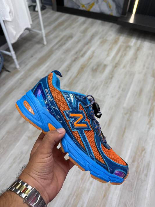 New Balance 740 Azul/ Naranja