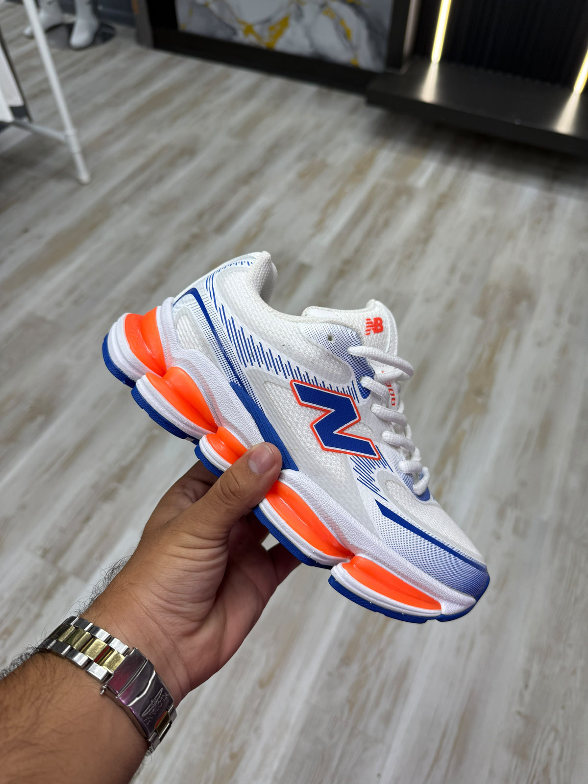 New Balance 2000 Azul/Naranja