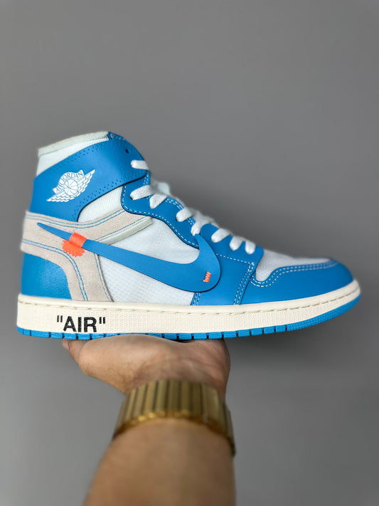 RETRO 1 HIGH "OFF WHITE BLUE"