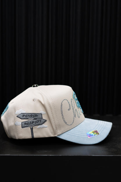 CAP FANS BOSTON BLUE CREAM