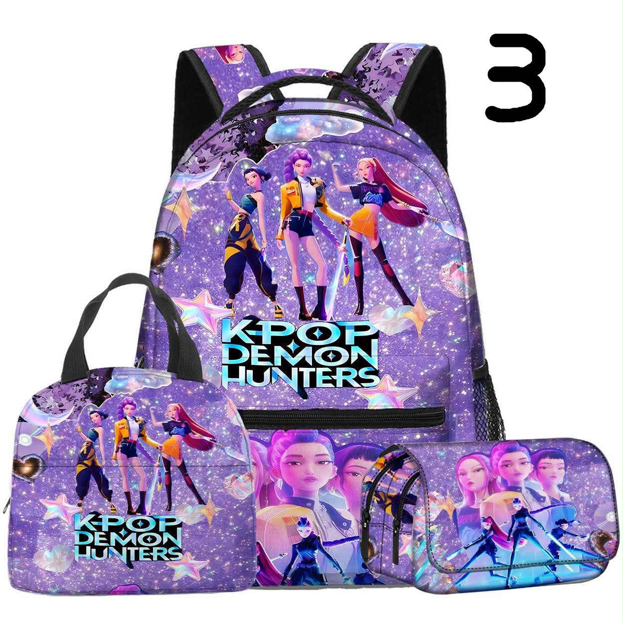 Set Escolar 3 piezas- KPOP