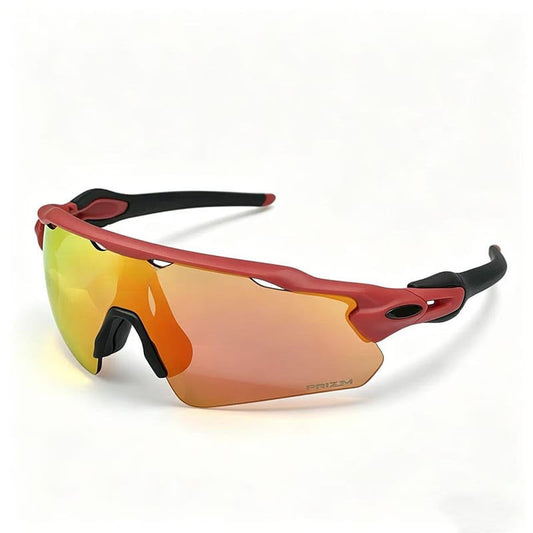 PRIZM Oakley Rojo/ Negro  (Lente polarizado)