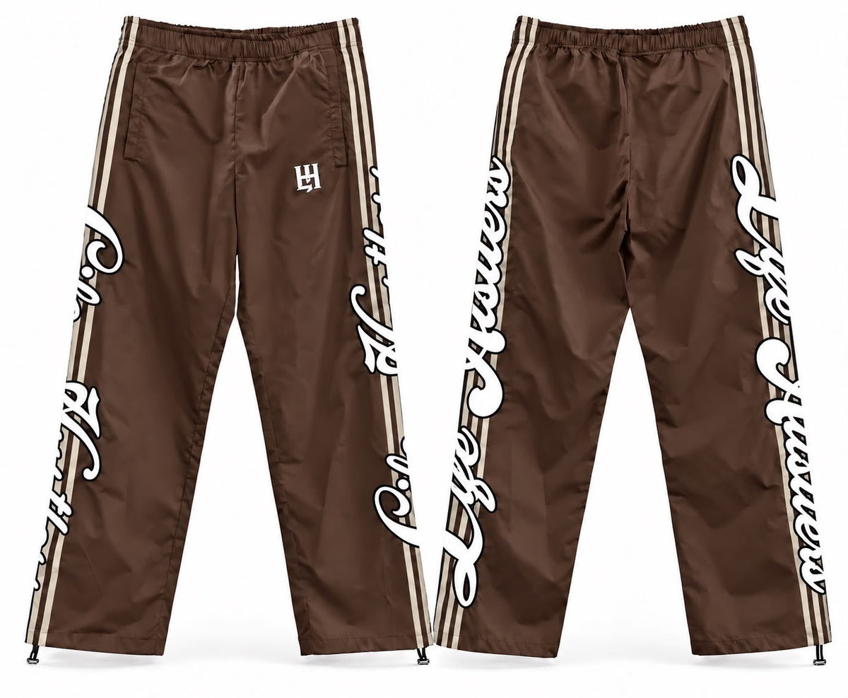Life Hustlers “Brown Track Pants”