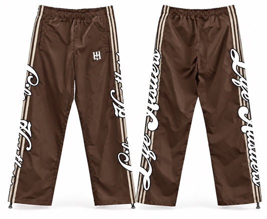 Life Hustlers “Brown Track Pants”
