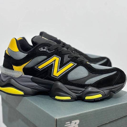 New Balance 9060  'Black Suede Yellow'