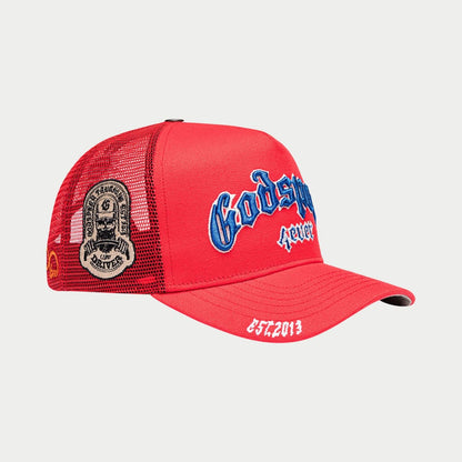 GodSpeed Forever Hat RED BLUE