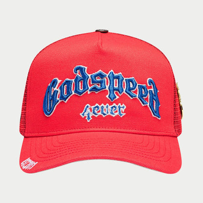 GodSpeed Forever Hat RED BLUE