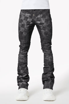 Obsidian Black Racer Denim V1