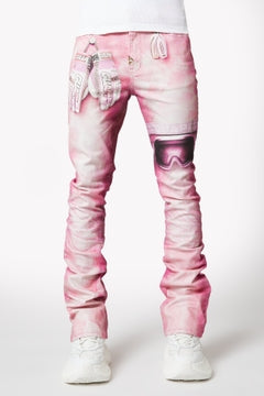 French Rose Racer Denim